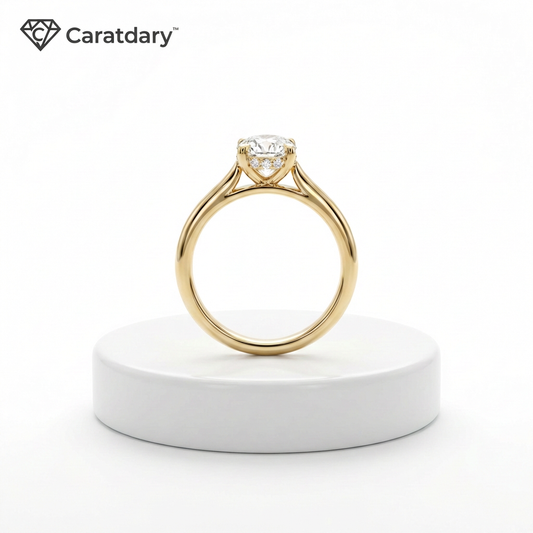 Caratdary™ Aurelia Solstice Diamond Ring